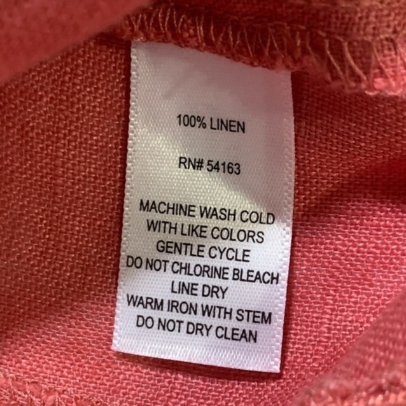 NWT Marc New York Andrew Marc 100% Linen Boxy Cedar Drawstring Cropped Top - Picture 11 of 12